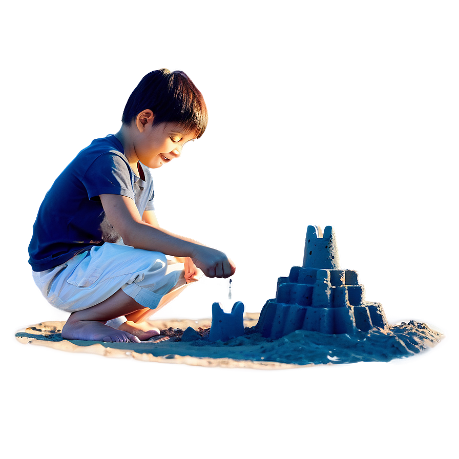 Son Building Sandcastle Png 06242024 PNG