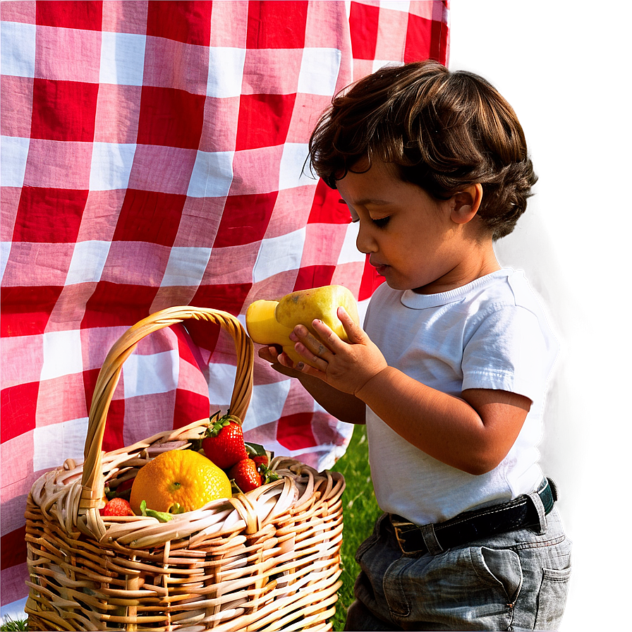 Son Enjoying A Picnic Png Ftj36 PNG