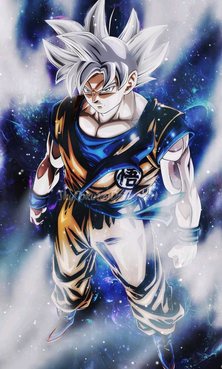 Son Goku Ultra Instinct Fanart Wallpaper