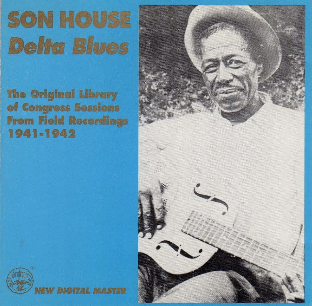 Son House Delta Blues Sanger Tapet Wallpaper