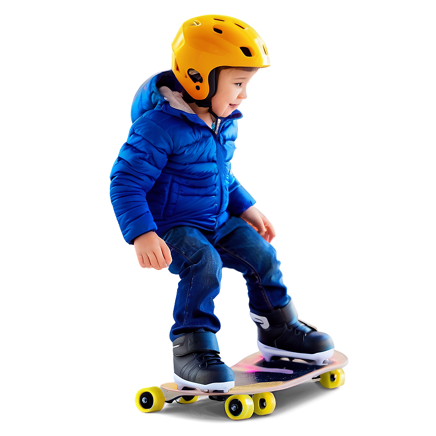 Son Learning To Skate Png 73 PNG