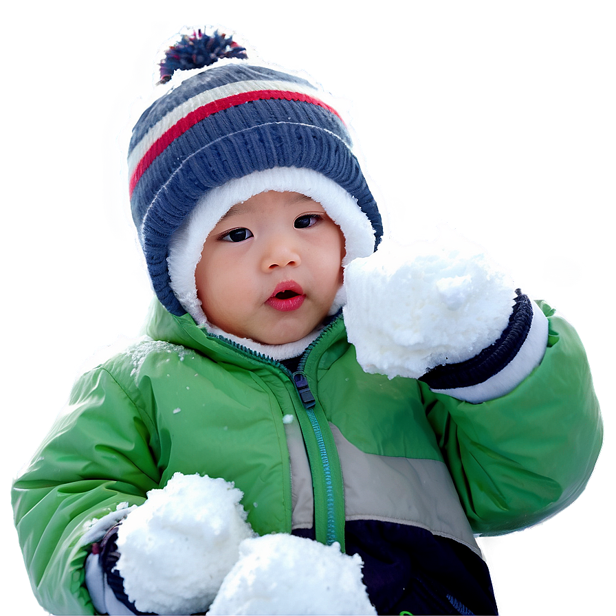 Son Playing In Snow Png Ahv20 PNG