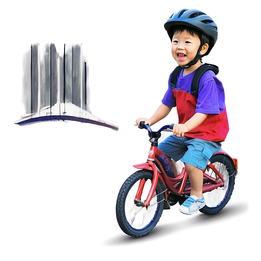 Son Riding Bicycle Png 19 PNG