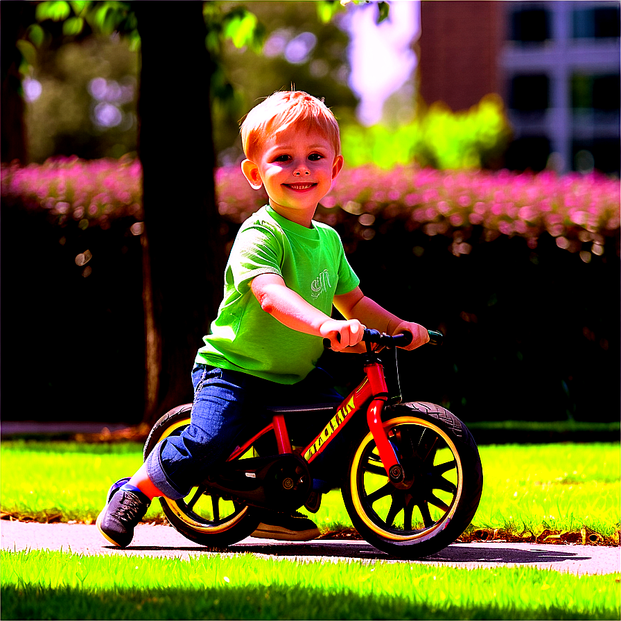 Son's First Bike Ride Png Xuo60 PNG