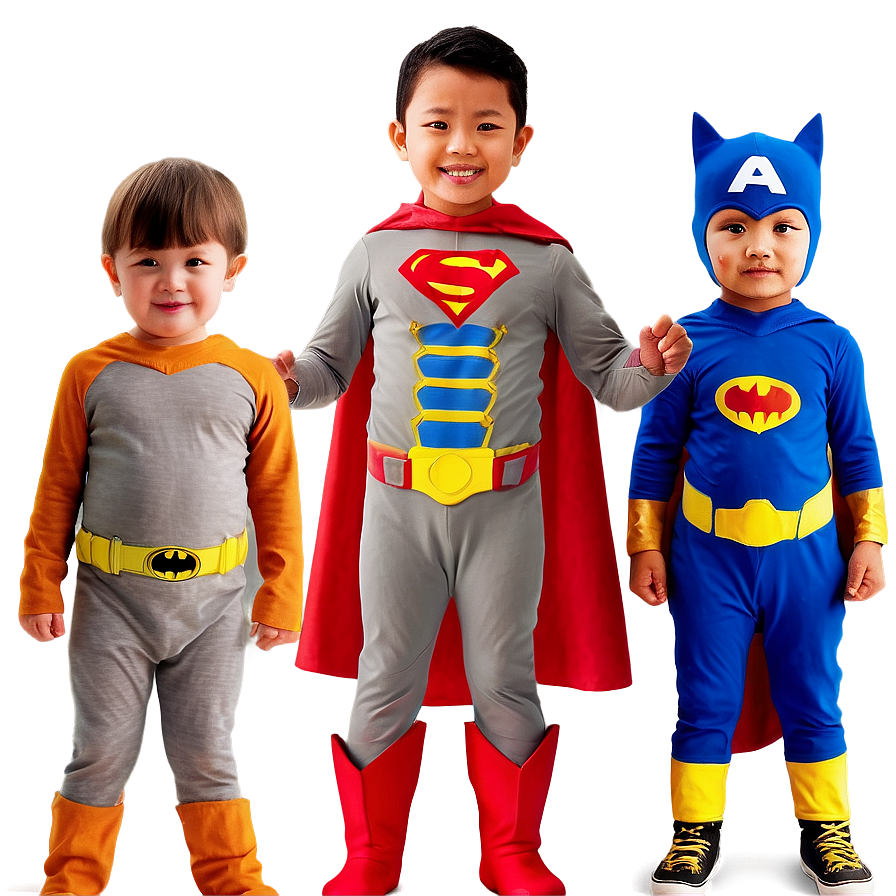 Son Wearing Superhero Costume Png 87 PNG