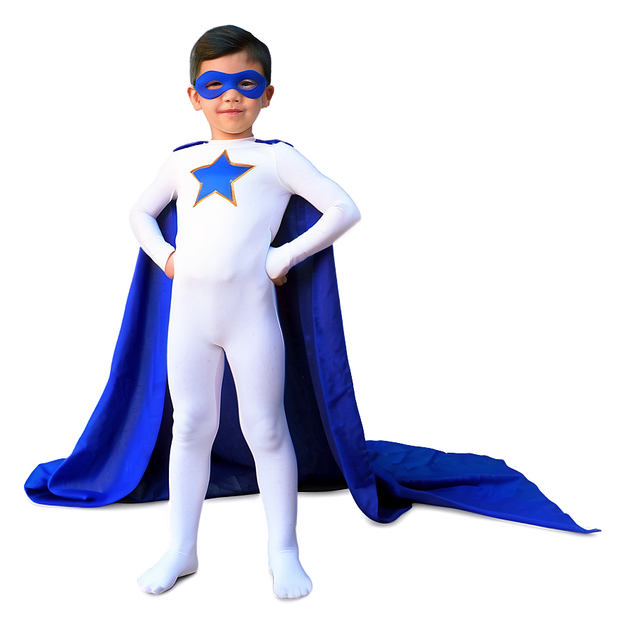 Son Wearing Superhero Costume Png 88 PNG