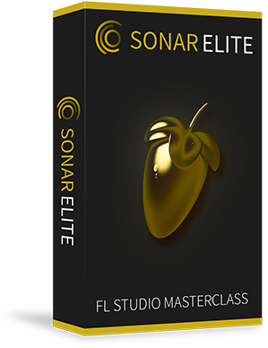 Sonar Elite F L Studio Masterclass Software Box PNG