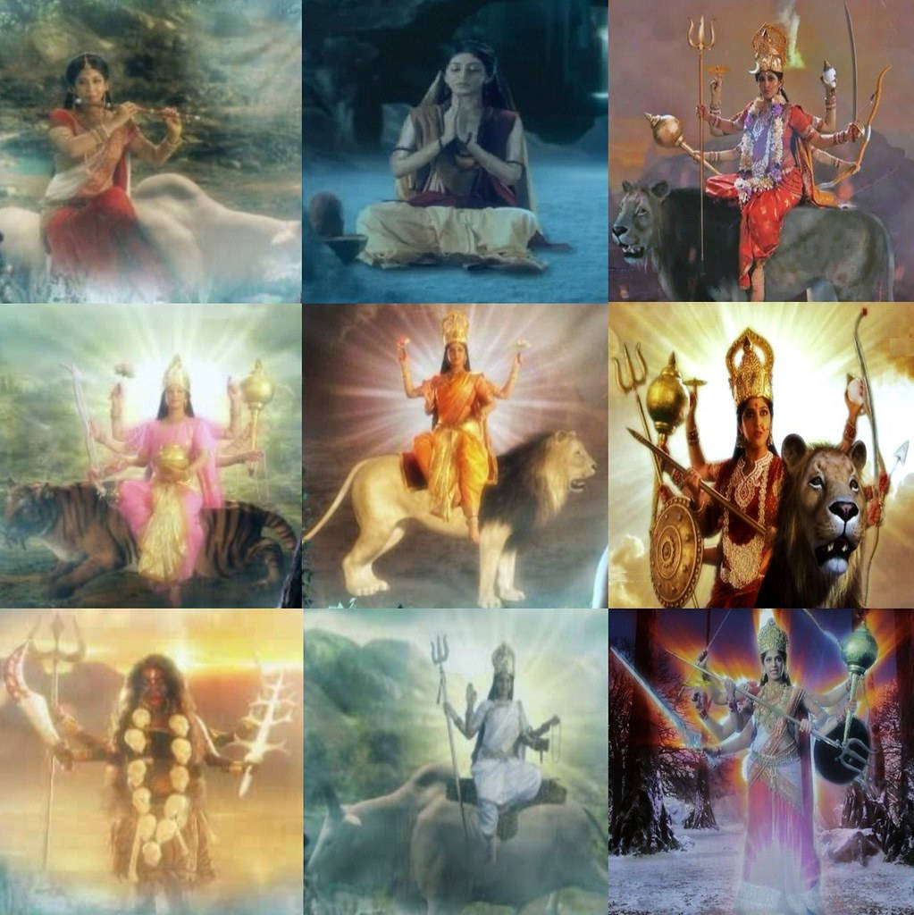 Sonarikabhadoria Als Nav Durga Wallpaper