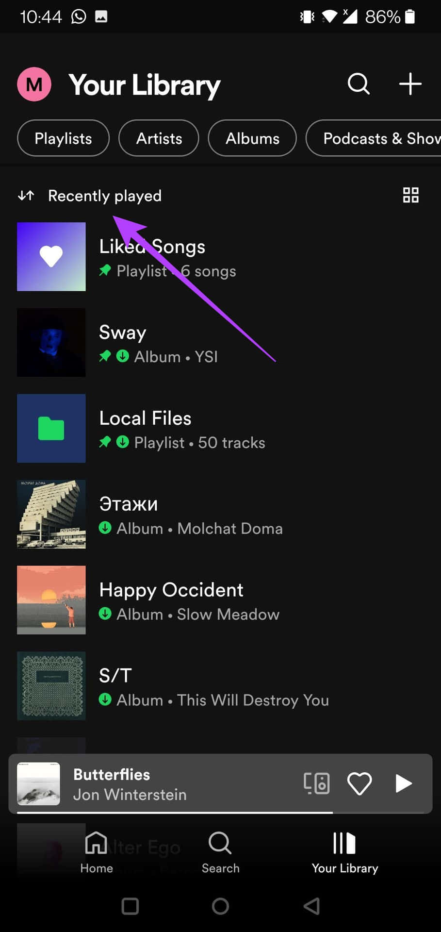 Your Library Spotify Song Pictures