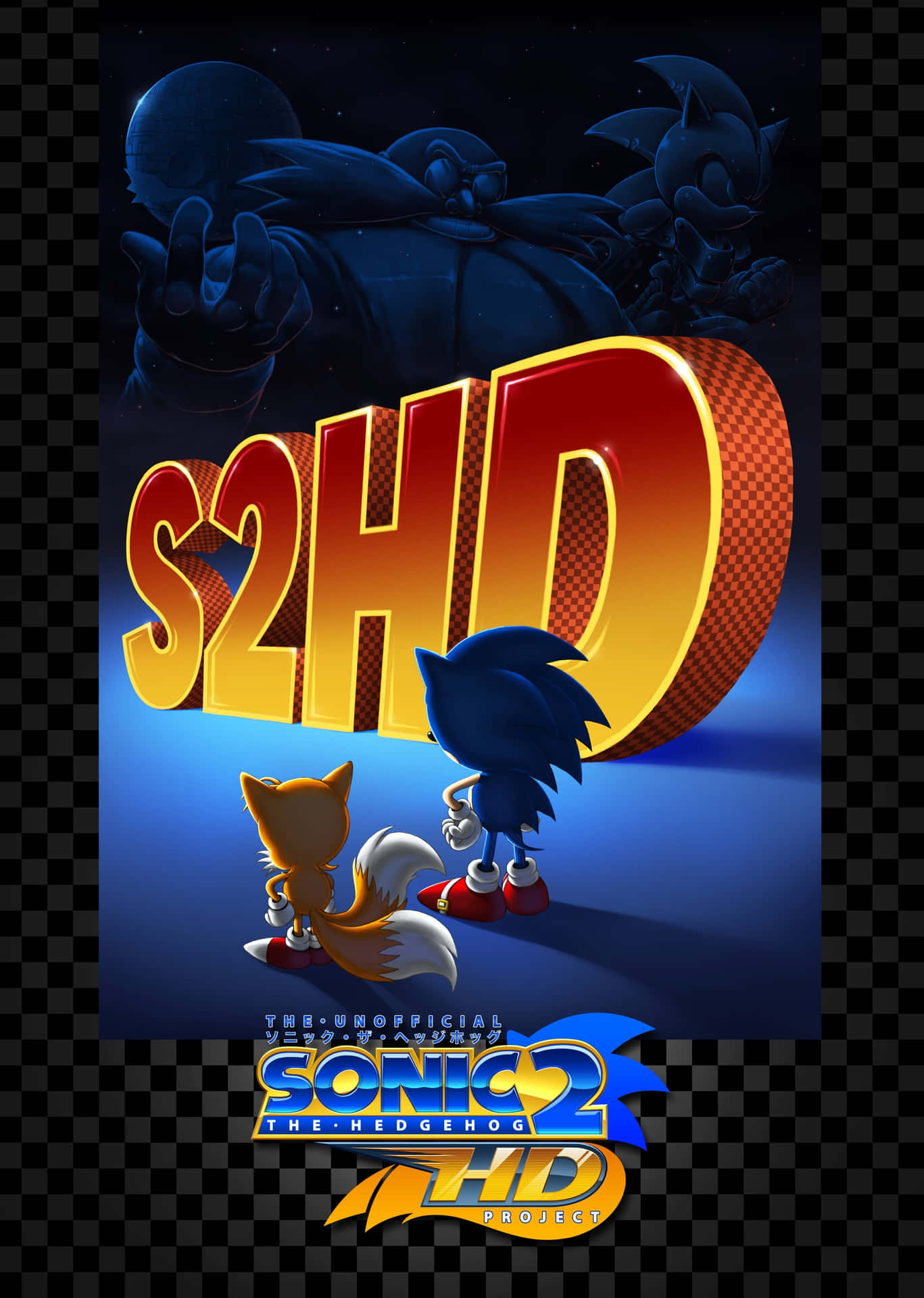 Intraprendil'avventura Classica Di Sonic 2 Hd Nel Palmo Della Tua Mano. Sfondo