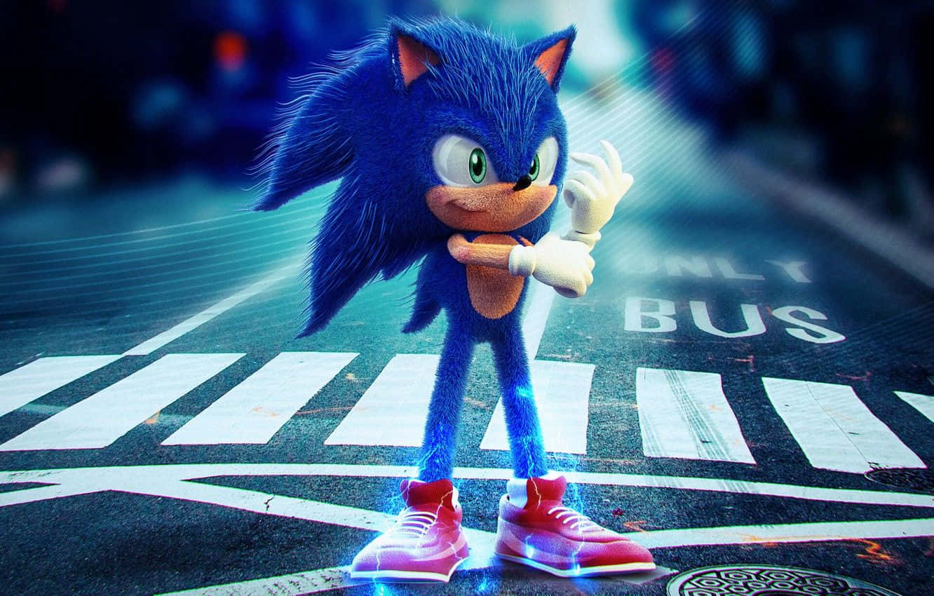 HD wallpaper: Sonic, Sonic 2 The Movie, Sonic the Hedgehog, movie poster