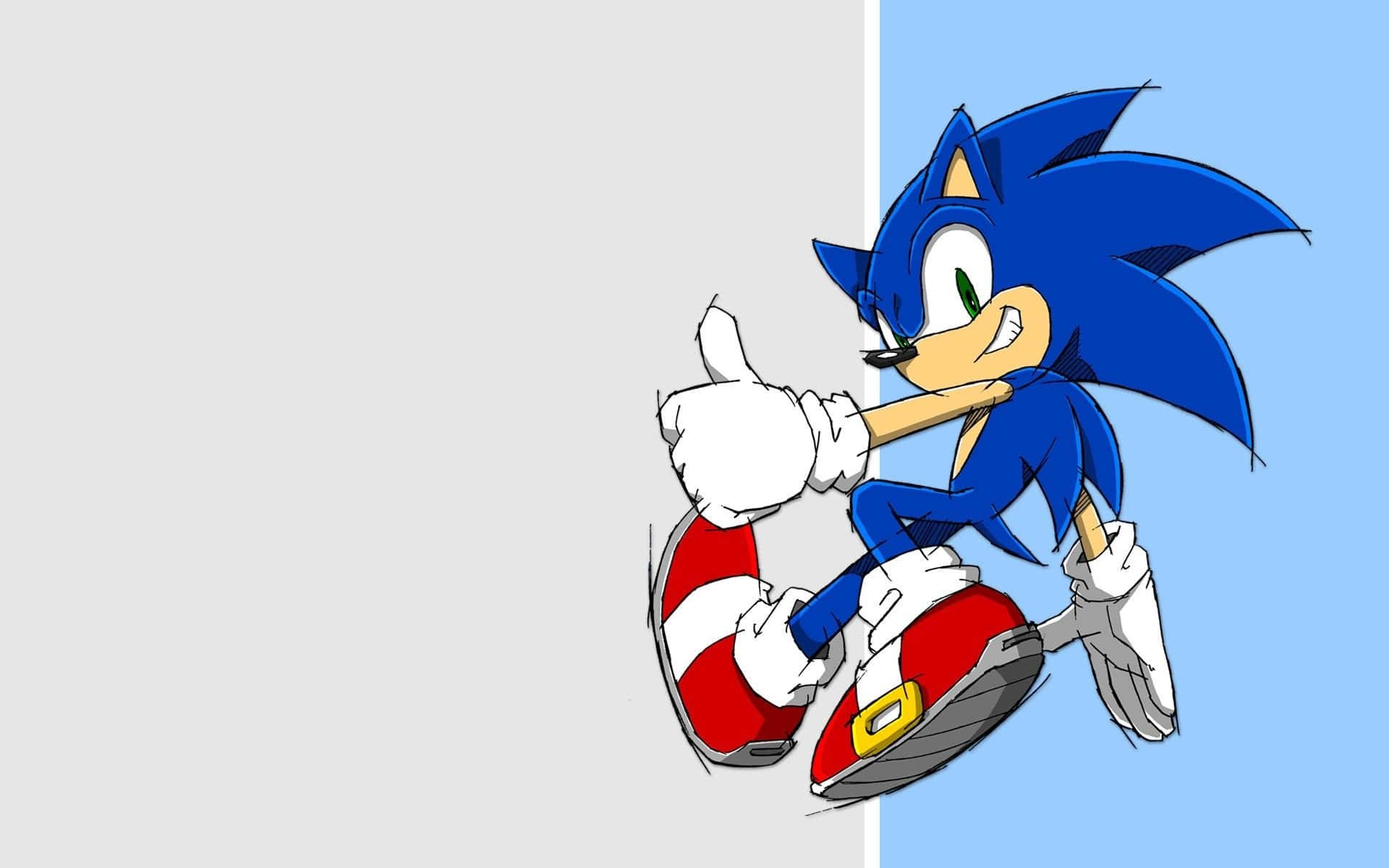 Springin I Den Fantastiska Världen Av Sonic 2 Hd. Wallpaper