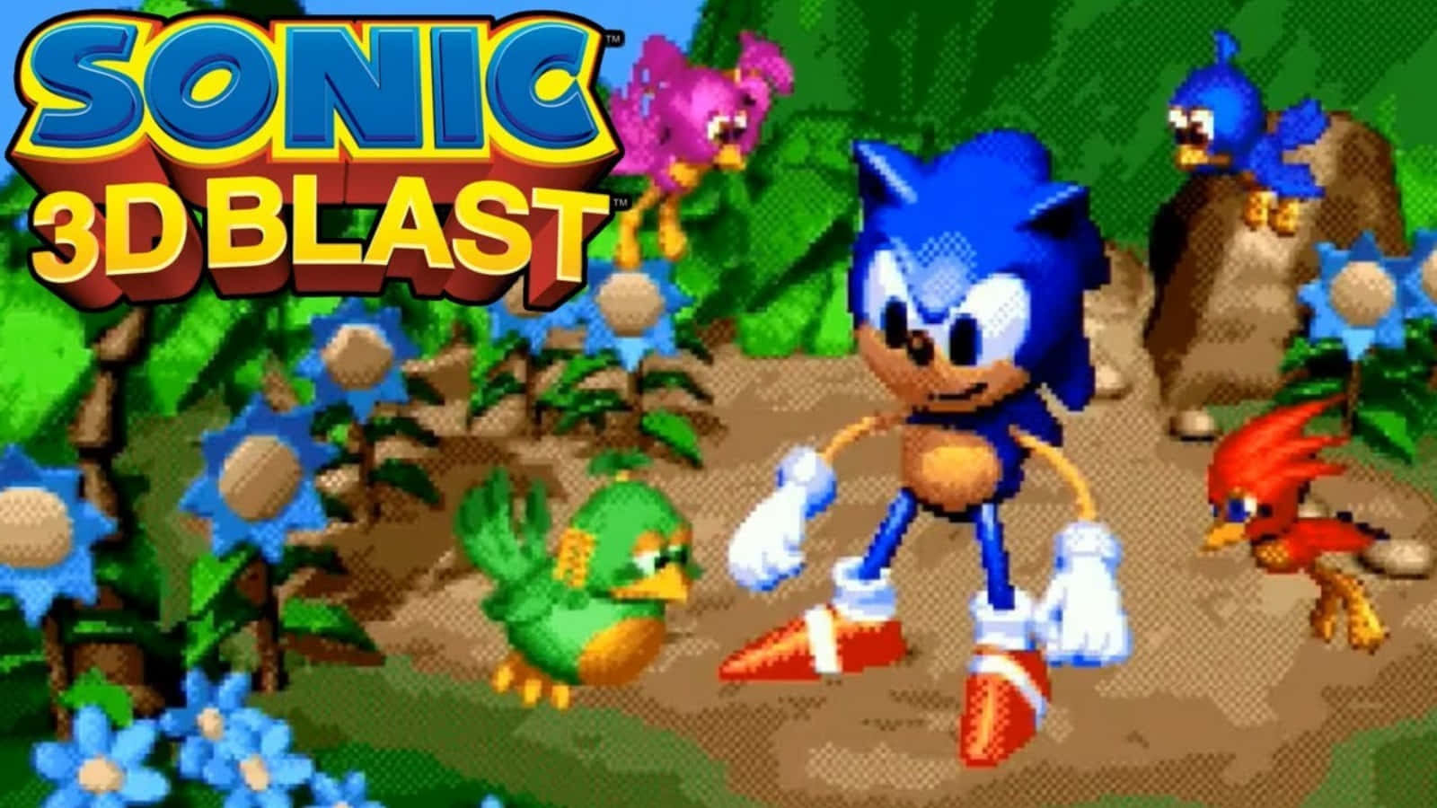 Соник бласт на андроид. Соник 3д Бласт. Sonic 3d Blast (1996). Sonic 3d Blast 5 Color. Sonic 3d Blast PC Version titl.