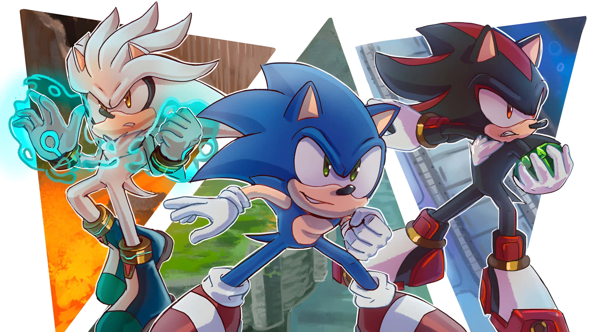 Sonic Adventure HD - High-definition gaming experience with Sonic the Hedgehog. Wallpaper
