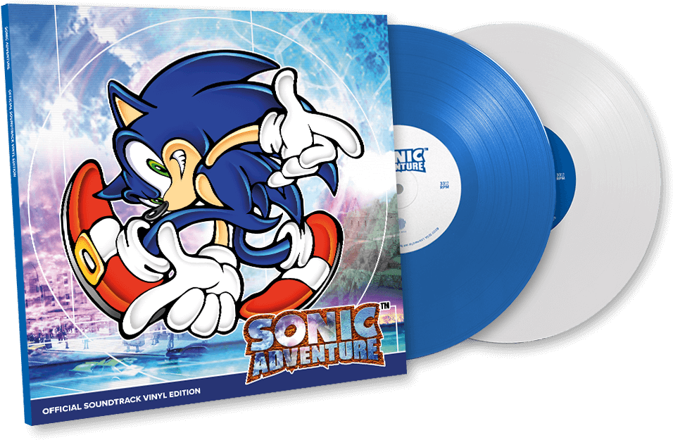 Sonic Adventure Soundtrack Vinyl PNG