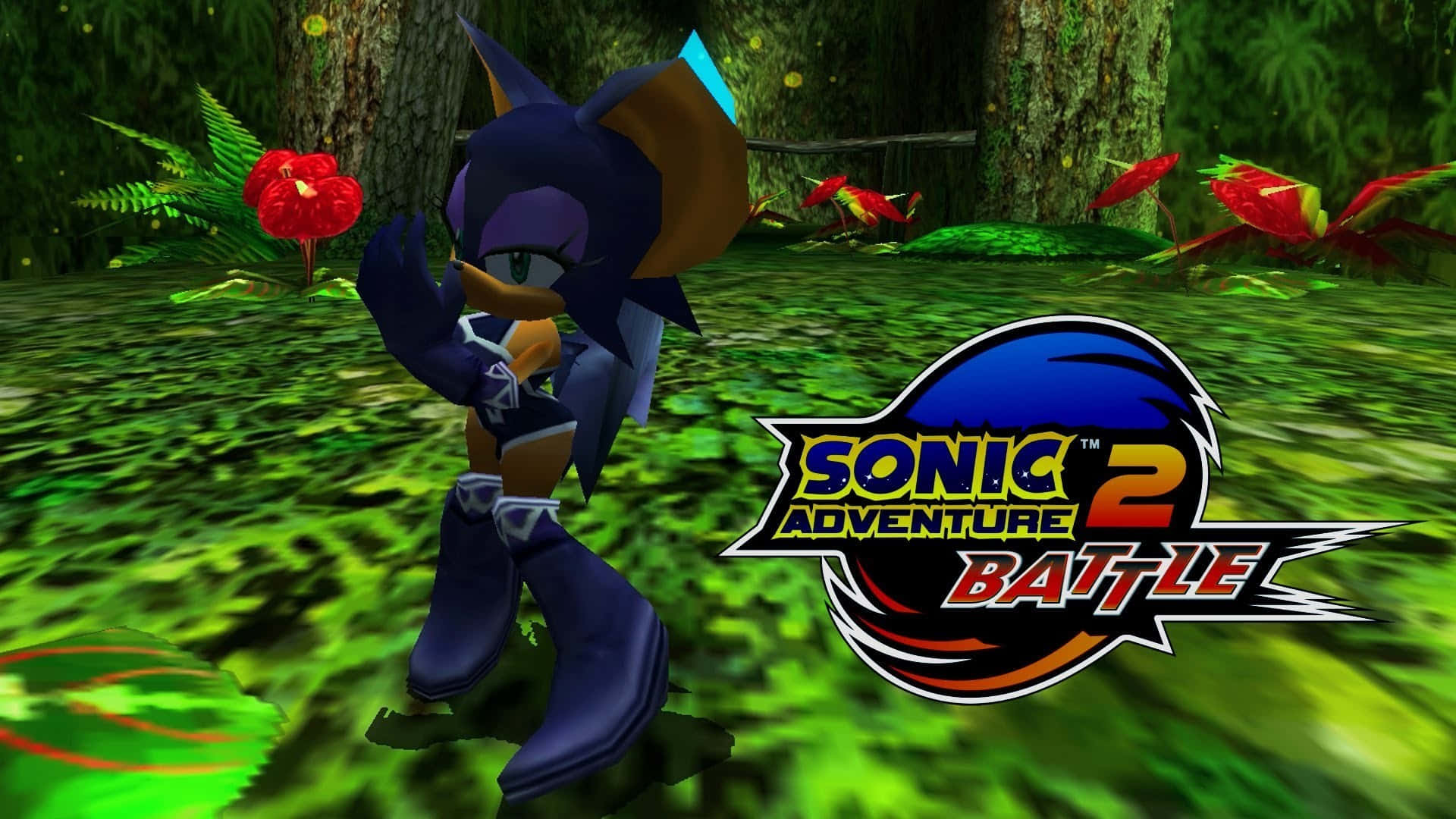 Sonic Adventure2 Battle Groene Bos Scène Achtergrond