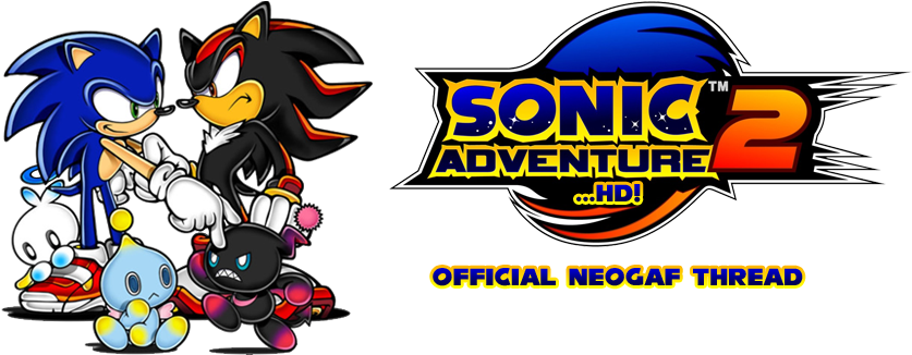 Sonic Adventure2 Charactersand Logo PNG