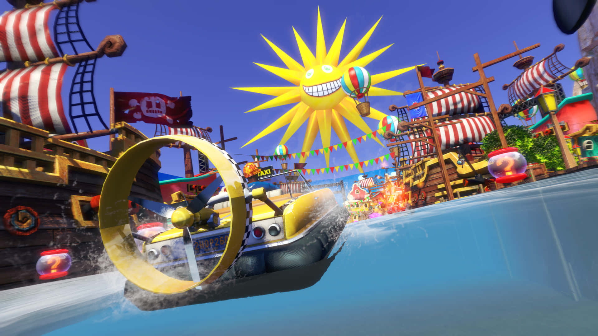 Sonic and All-Stars Racing Transformed - High-speed Adventure Wallpaper