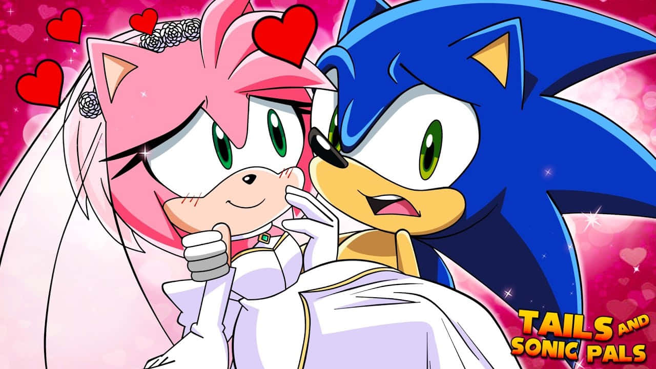 Laaventura De Sonic Y Amy Fondo de pantalla