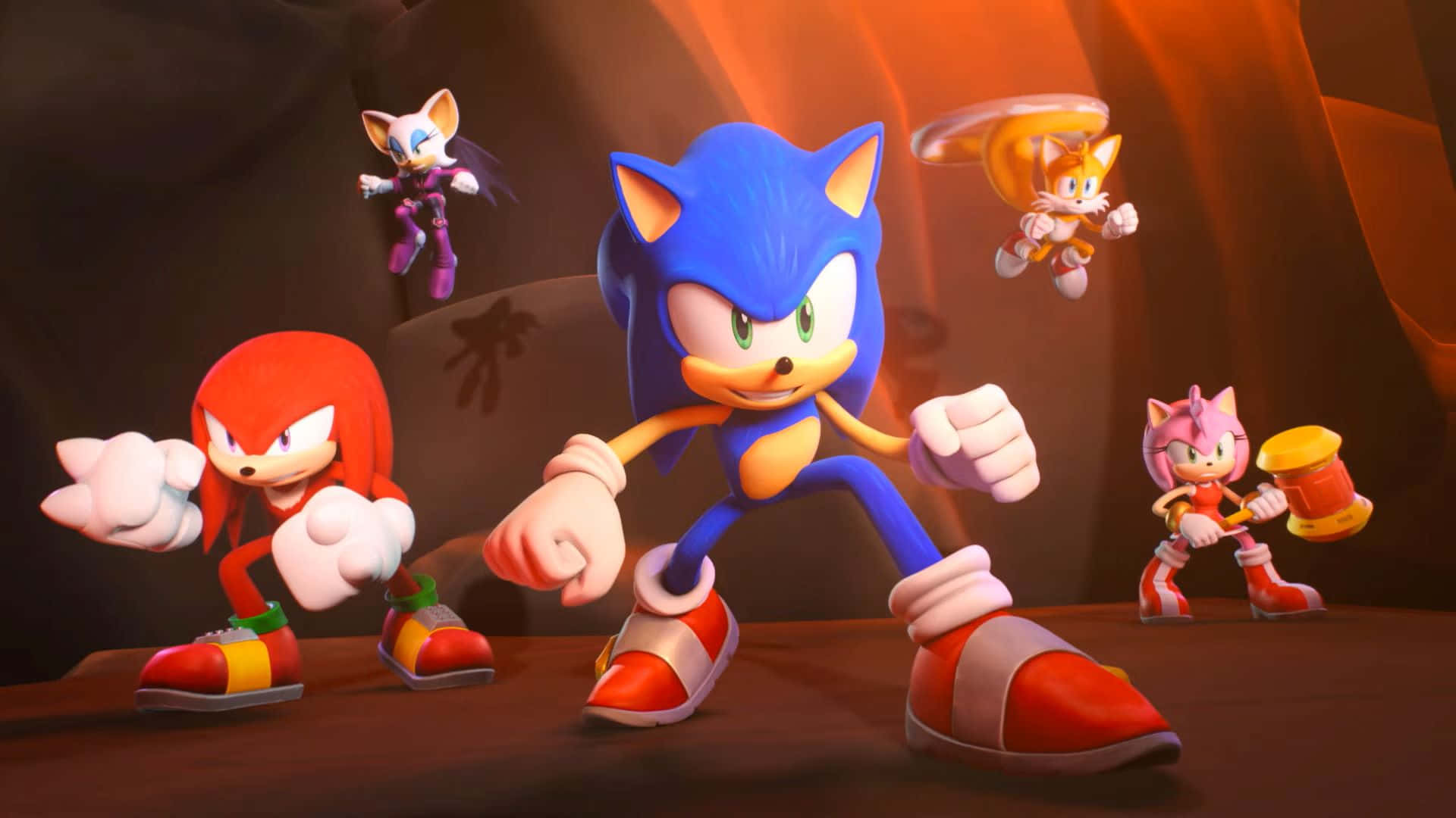 Sonic_and_ Friends_ Adventure_ Pose Wallpaper