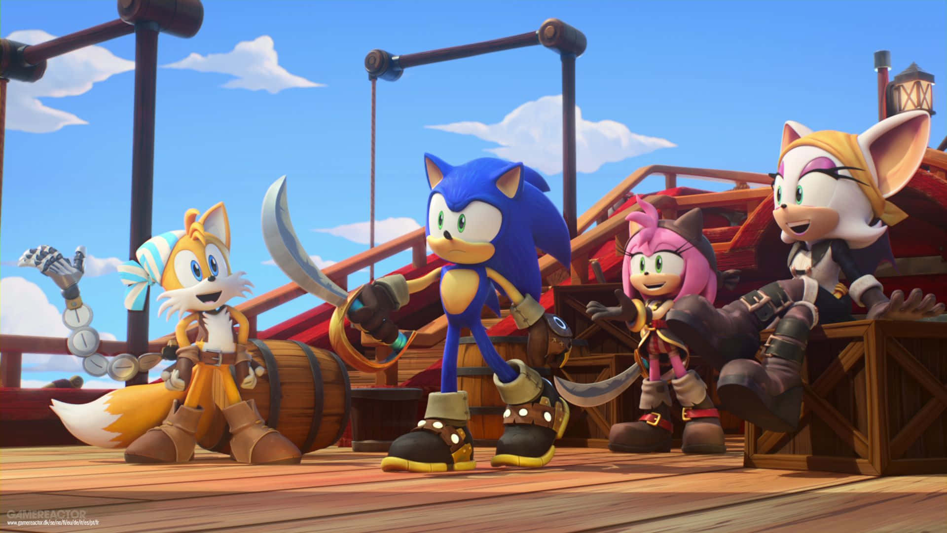 Sonic_and_ Friends_ Pirate_ Adventure Wallpaper