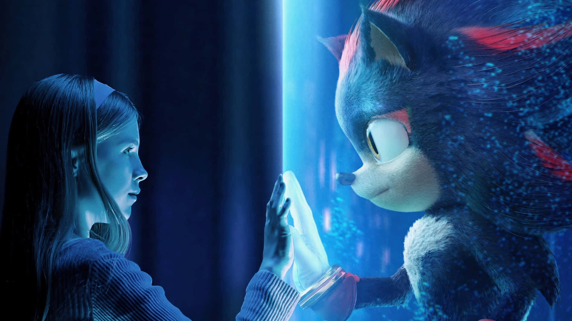 Sonic And Human Connection Wallpaper