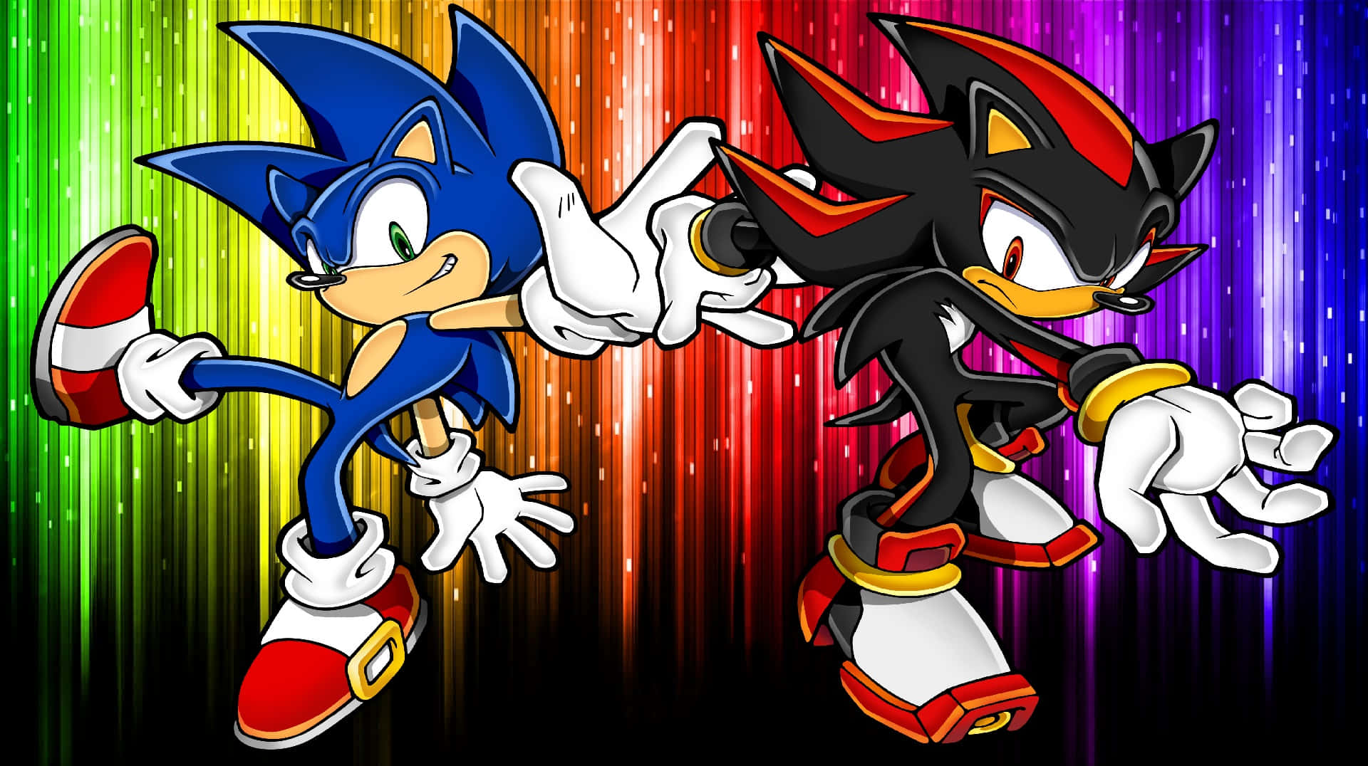 Sonic and Shadow: Heroes Unite Wallpaper