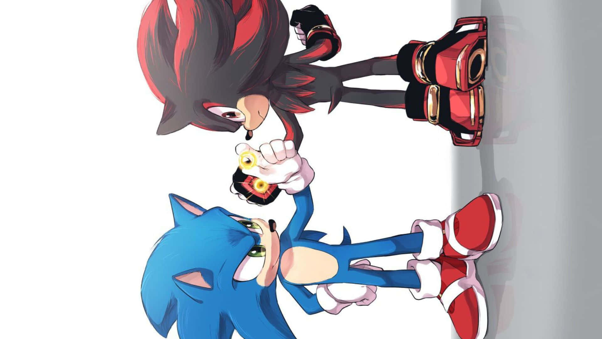 Sonic and Shadow: Ultimate Speed Showdown Wallpaper