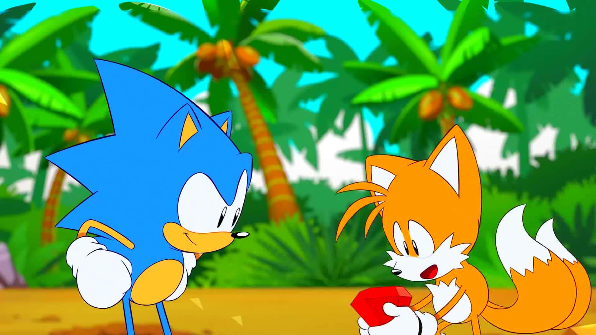 Sonic and Tails - the iconic duo Wallpaper