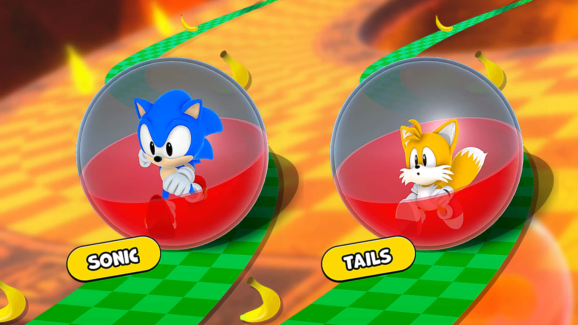 Sonic and Tails Team Up in High-Resolution Wallpaper Wallpaper