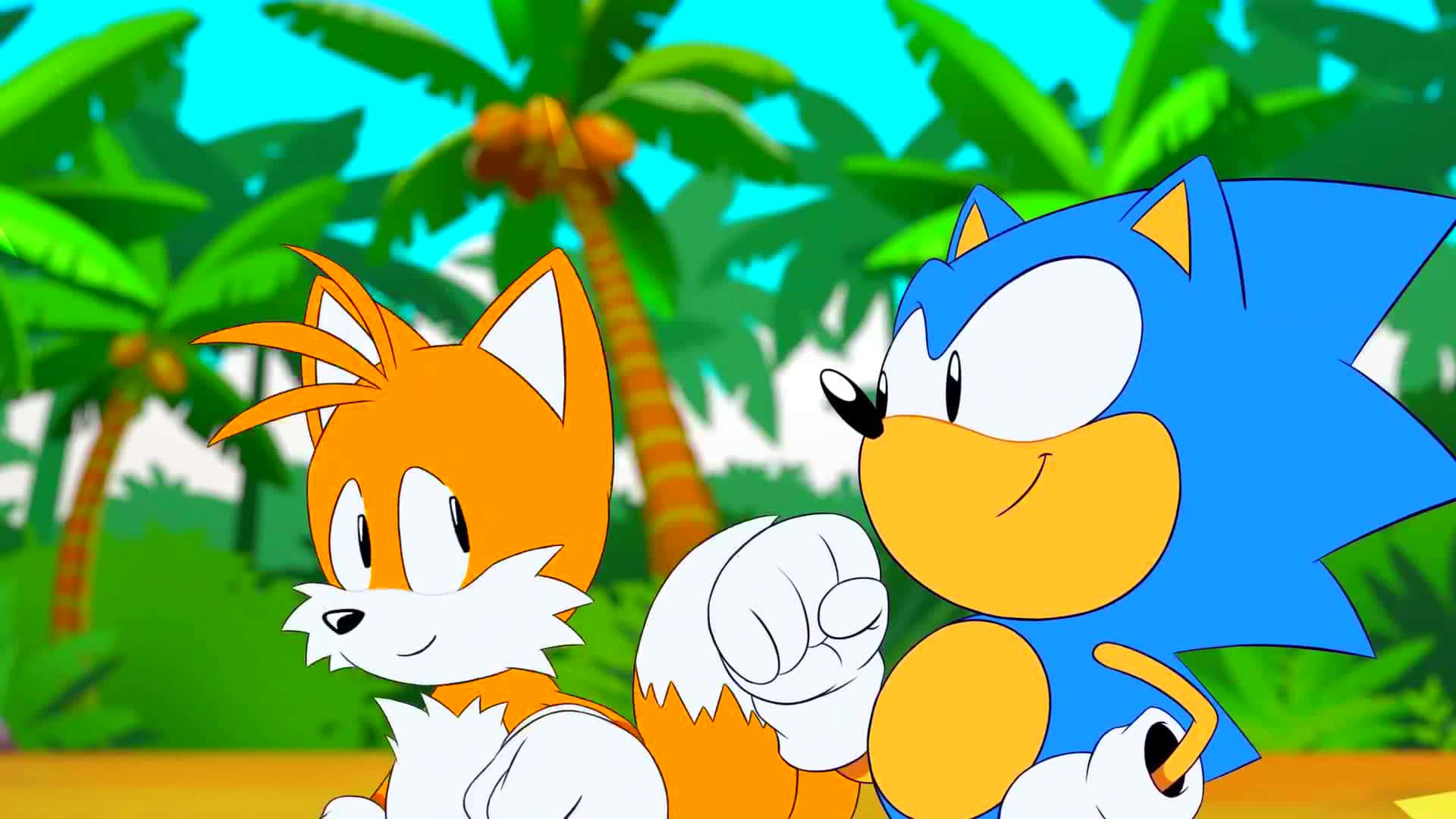 Sonic and Tails Adventures Wallpaper