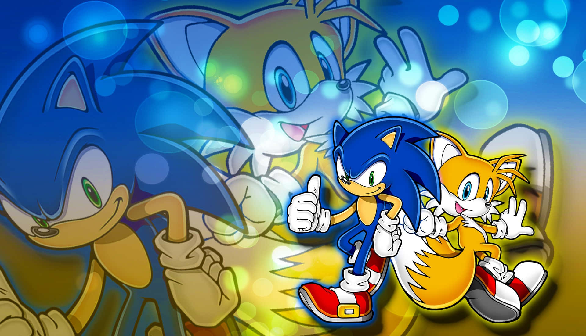 Sonic and Tails: The Dynamic Duo Wallpaper