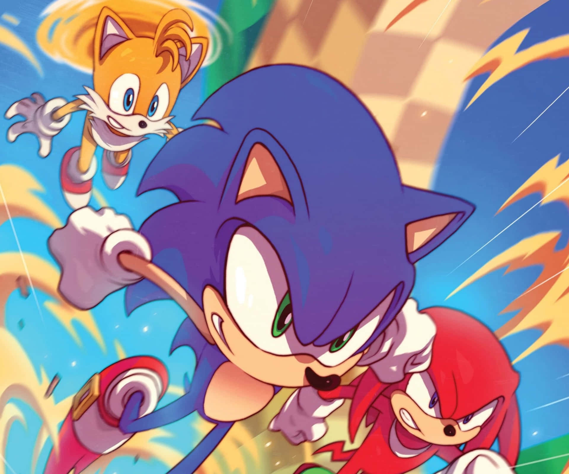 Sonic and Tails: Unstoppable Duo Wallpaper
