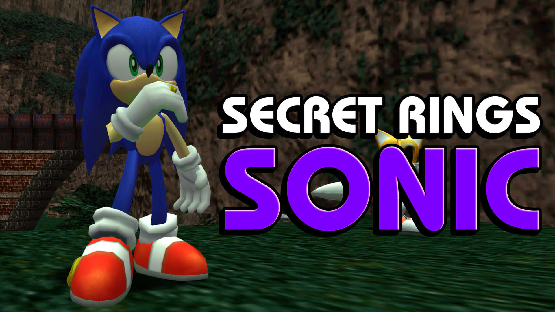 Laaventura De Sonic En El Mundo Mágico De Los Anillos Secretos. Fondo de pantalla