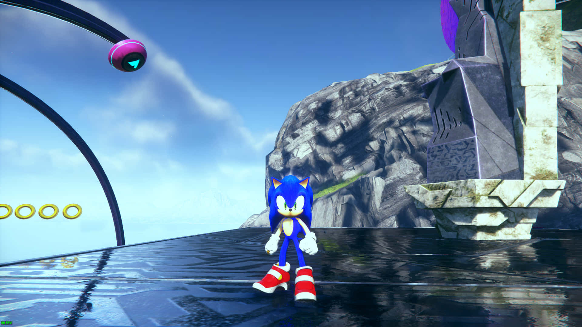 Aventurade Velocidad De Sonic Y Los Anillos Secretos Fondo de pantalla