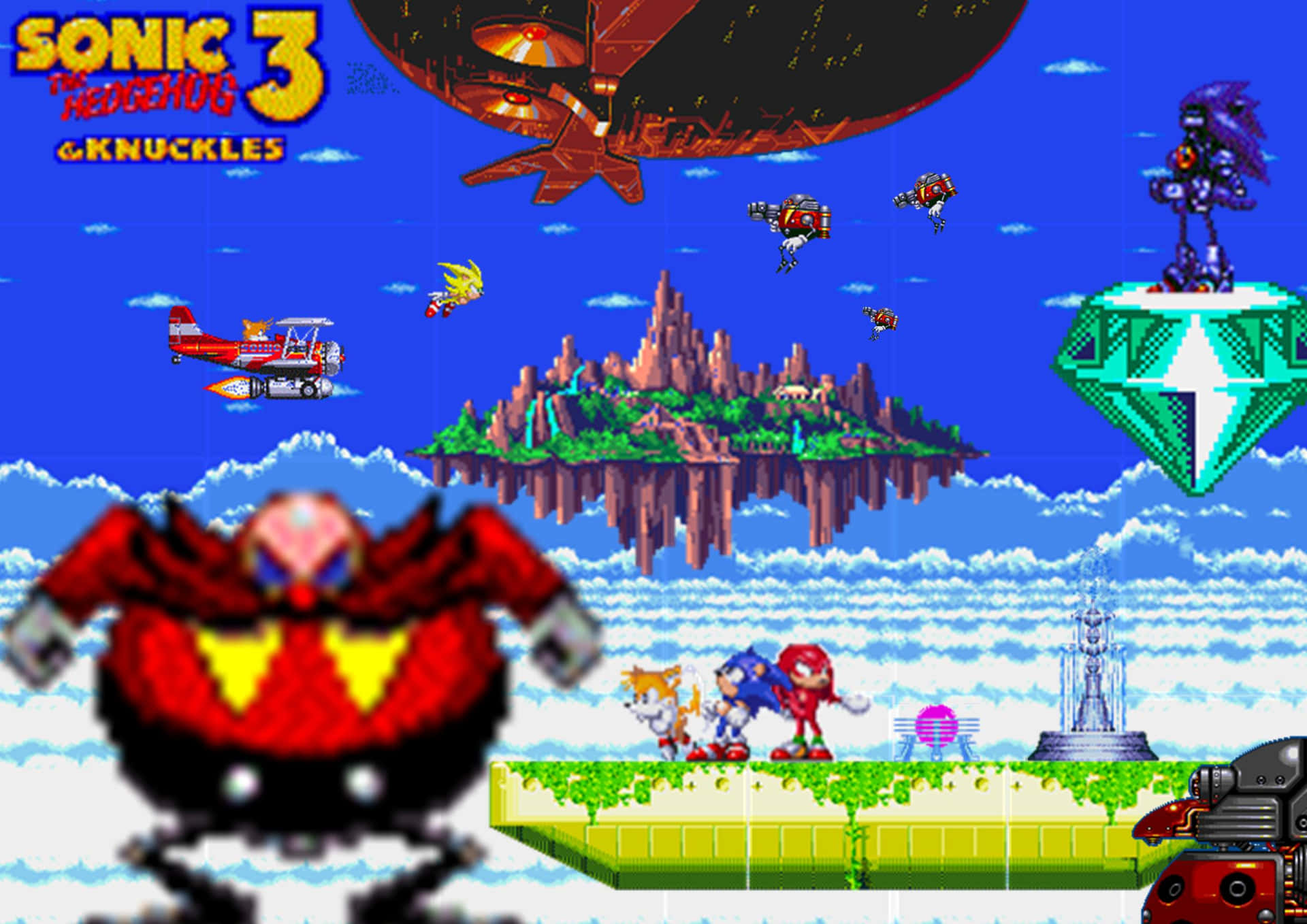 Sonic 3 and knuckles steam version скачать фото 24