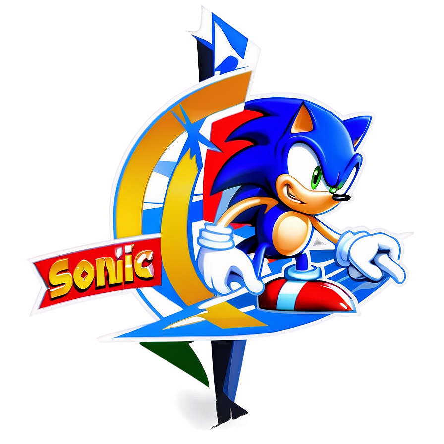 Sonic Anniversary Logo Png Ndr PNG