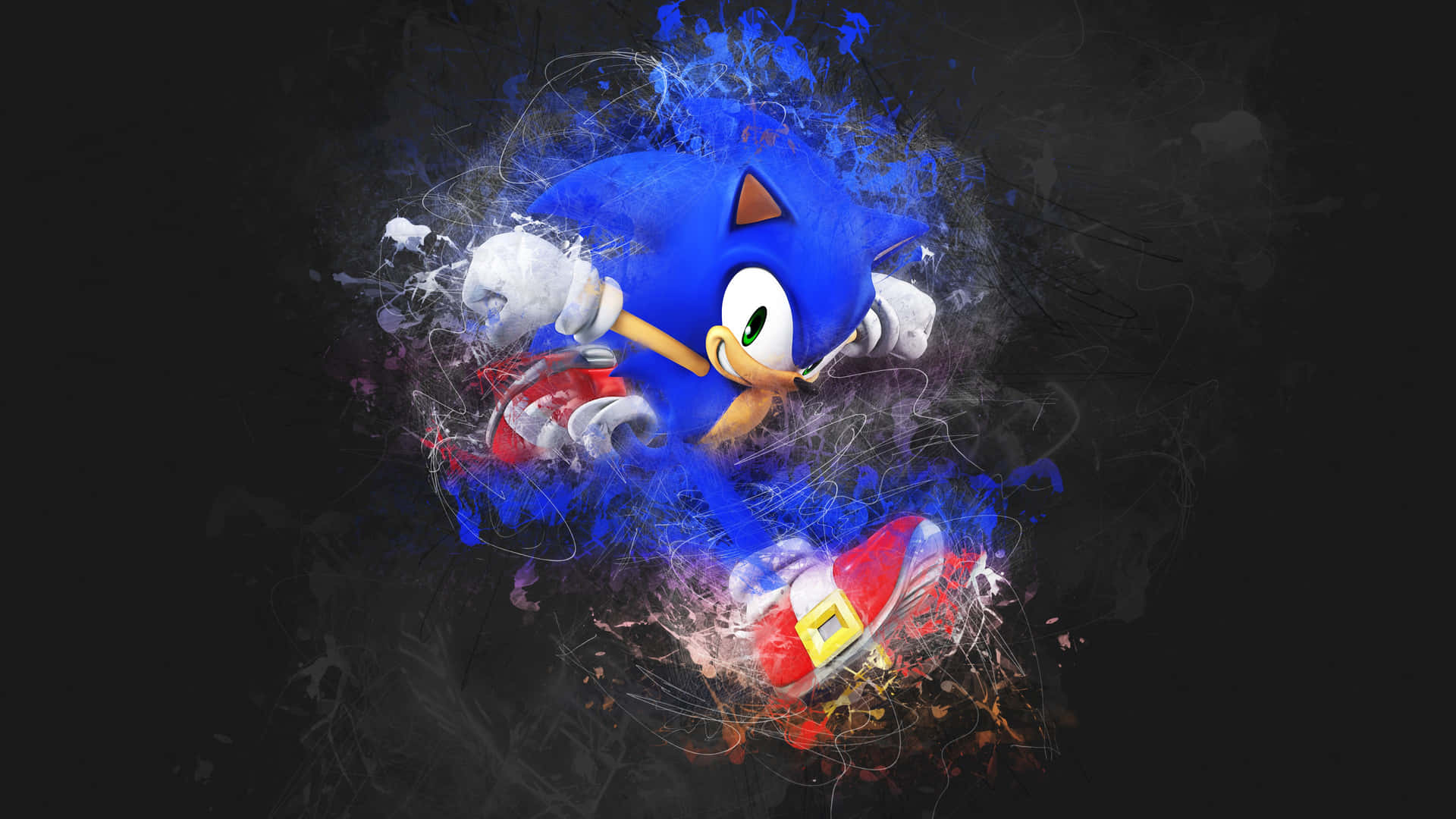 Karya Seni Imajinatif Sonic Wallpaper