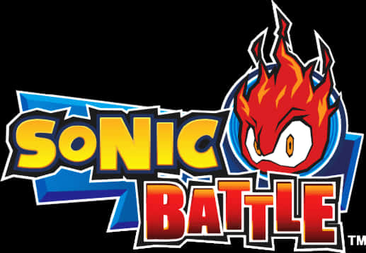 Download Sonic Battle Game Logo | Wallpapers.com