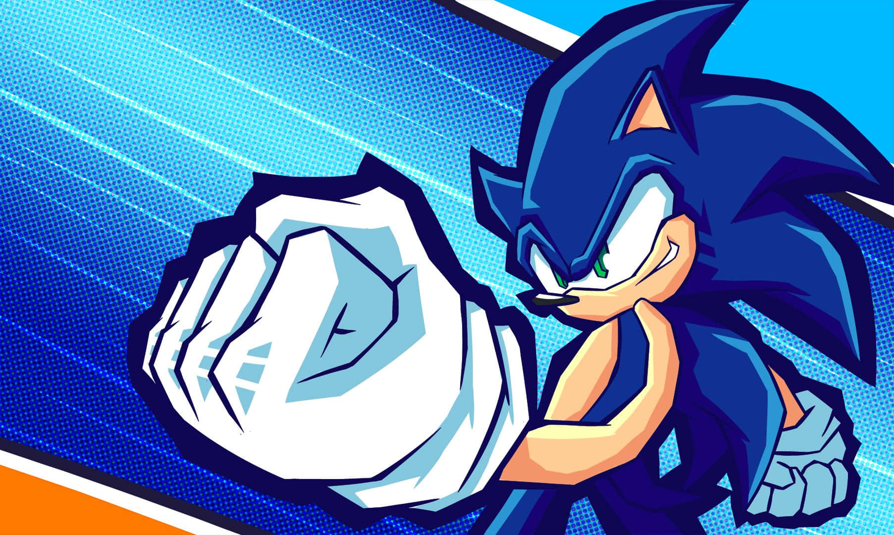 Sonic Battle Pose Prête Fond d'écran