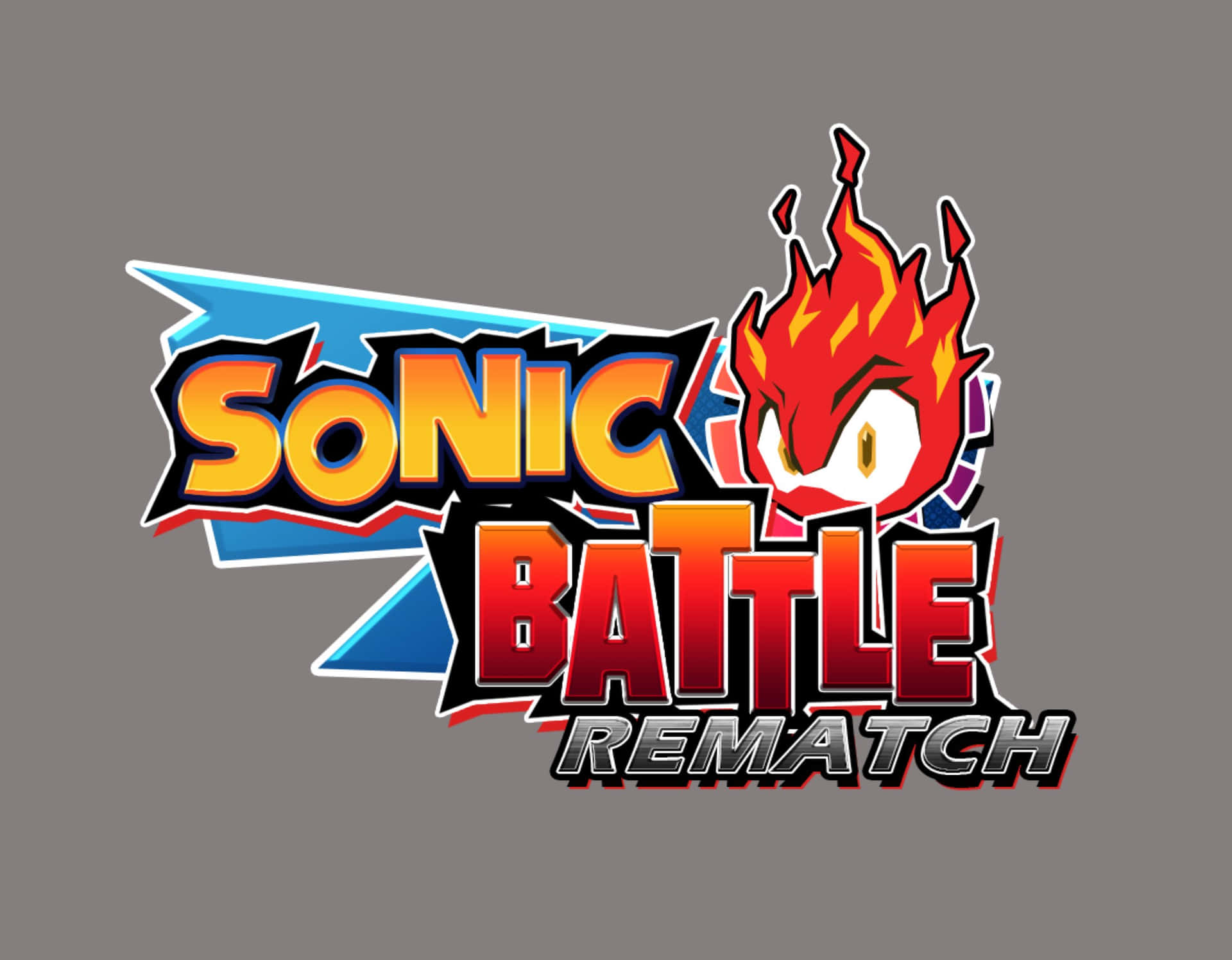 Sonic Battle Rematch Logo Achtergrond