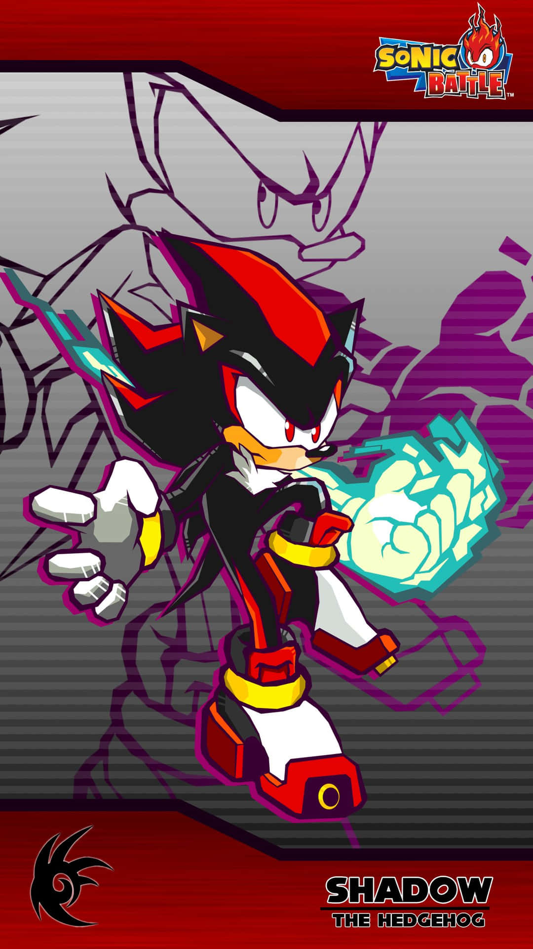 Sonic Battle Shadow The Hedgehog Achtergrond