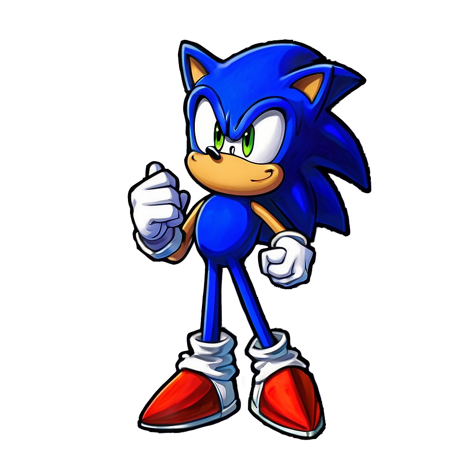 Download Sonic Battle Stance Png 18 | Wallpapers.com