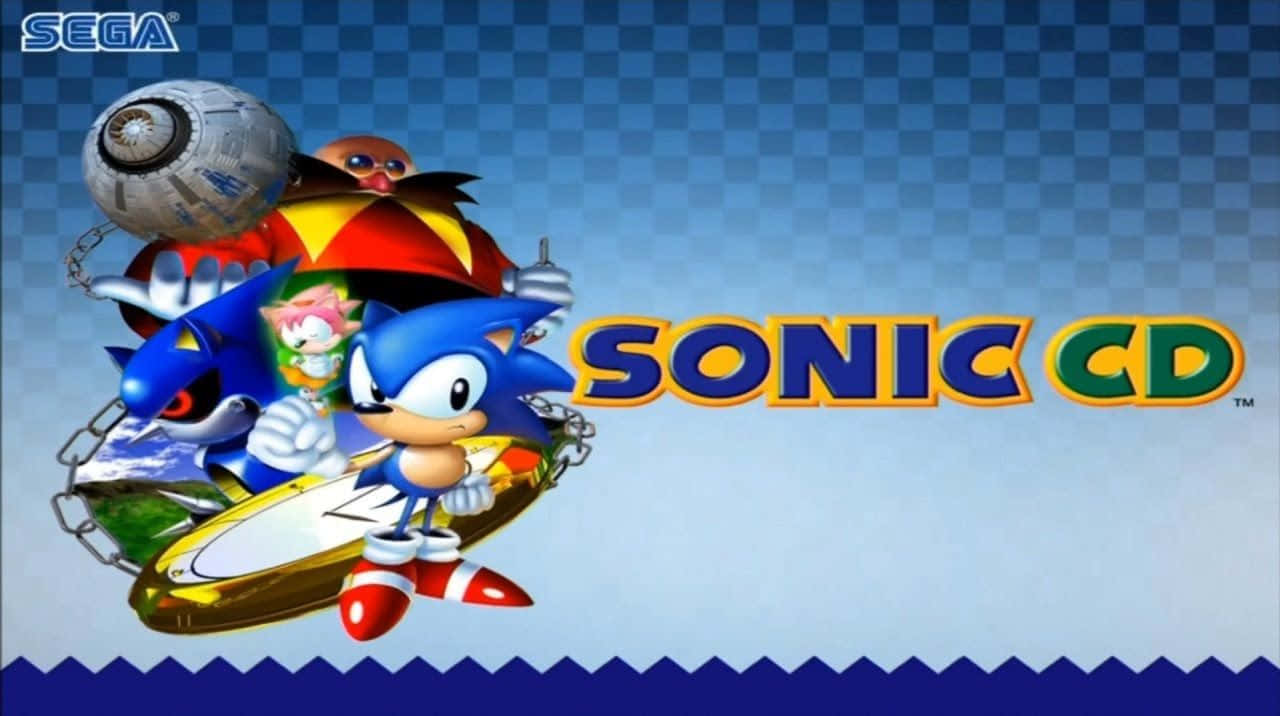 Sonic CD's Timeless Adventure Wallpaper