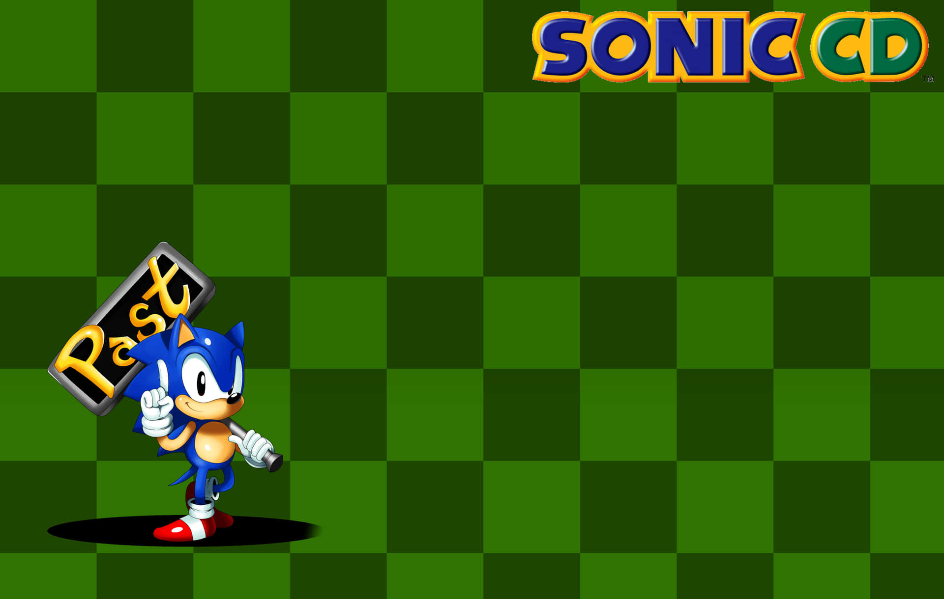 Sonic CD's Time-Travelling Adventure Wallpaper