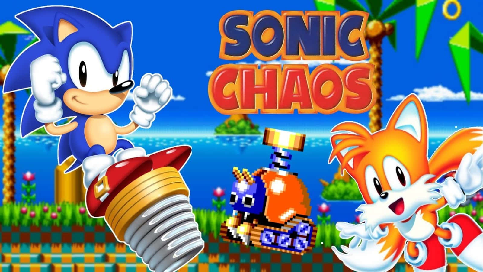 Sonic Chaos - High-Speed Adventure Wallpaper