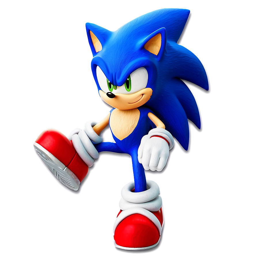 Sonic Characters Artwork Png 06132024 PNG