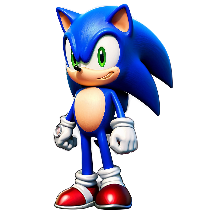 Sonic Chibi Style Png Mxb PNG