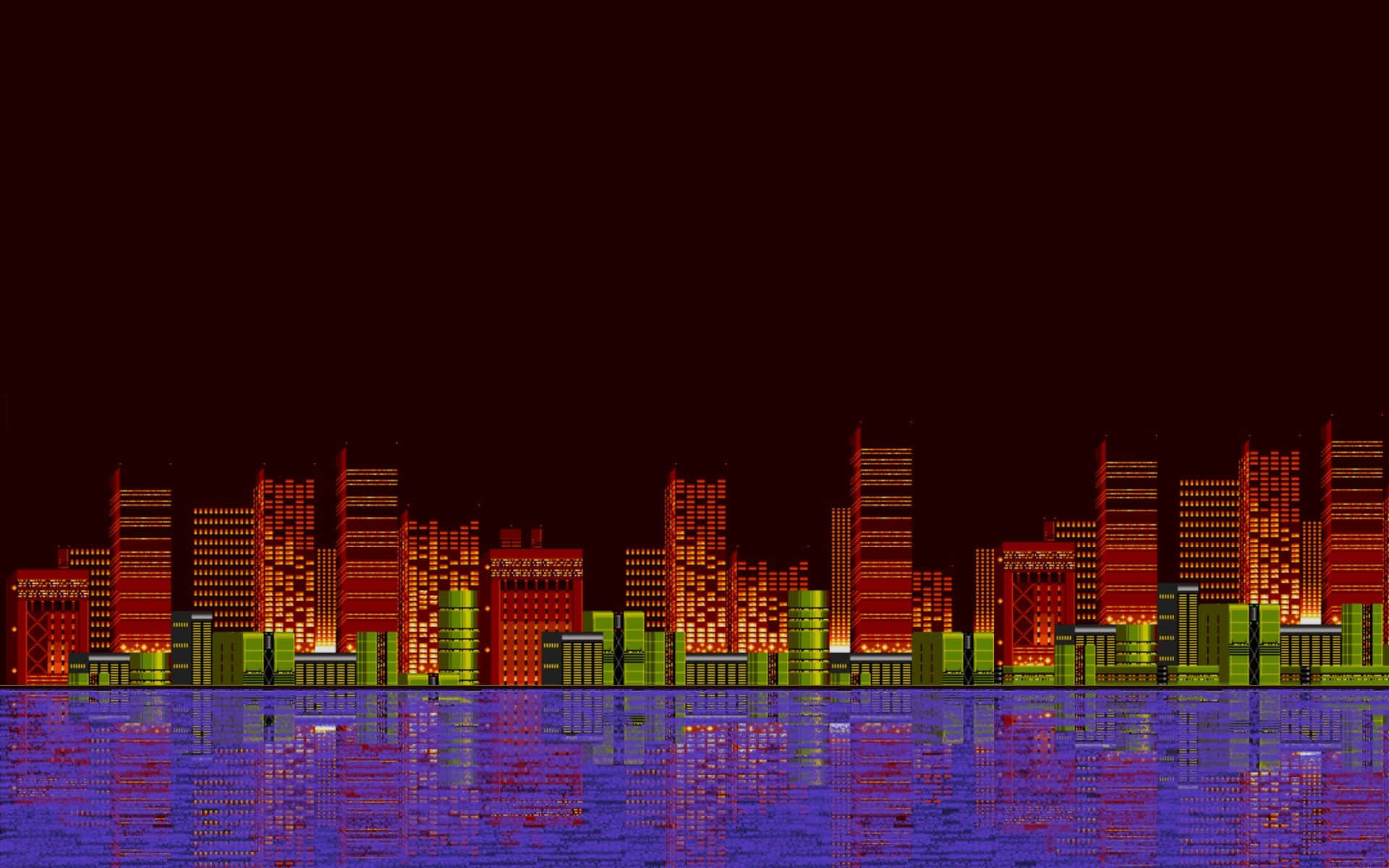 Sonic's Thrilling City Escape Adventure Wallpaper