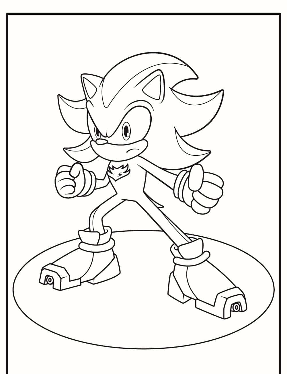 How to Draw Sonic the Hedgehog | Nil Tech - shop.nil-tech